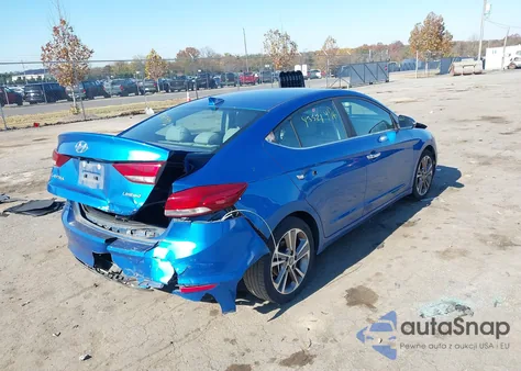 2017 Hyundai Elantra Limited из США, поврежденный, VIN 5NPD84LF6HH011438